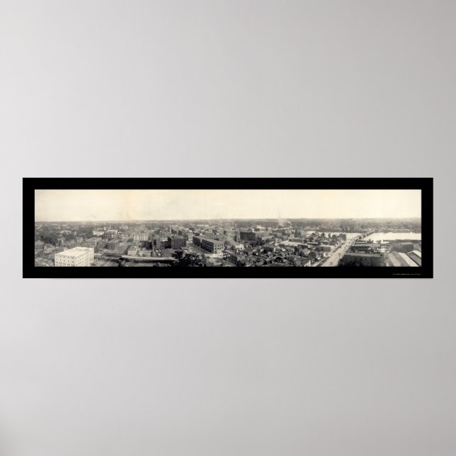 Cedar Rapids, IA Photo 1907 Poster (Front)