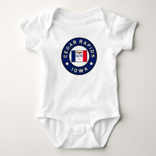 Cedar Rapids Iowa Baby Bodysuit