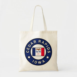 Cedar Rapids Iowa Tote Bag