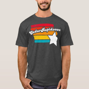 Cedar Rapids Iowa Vintage Distressed Souvenir 2 T-Shirt