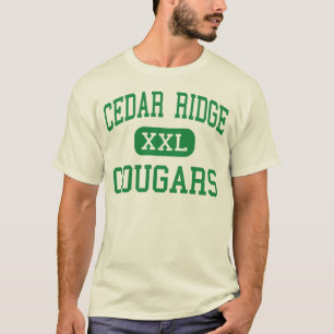 Cedar Ridge - Cougars - High - Old Bridge T-Shirt
