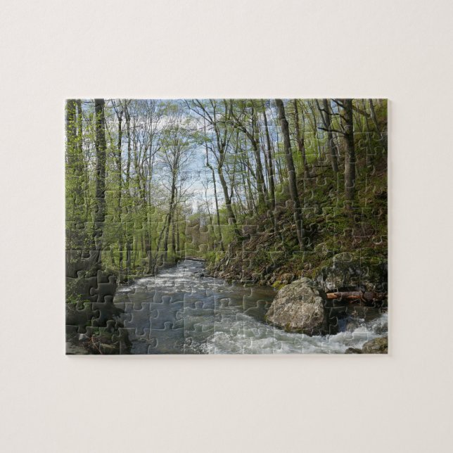 Cedar Run at White Oak Canyon Jigsaw Puzzle (Horizontal)