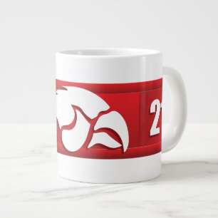 Cedar Springs Red Hawks #2 Large Coffee Mug
