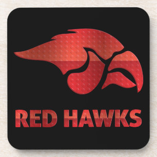 Cedar Springs Red Hawks #5 Coaster