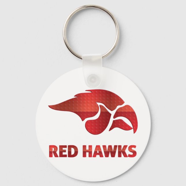 Cedar Springs Red Hawks #5 Key Ring (Front)