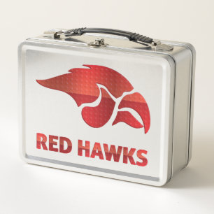 Cedar Springs Red Hawks #5 Metal Lunch Box