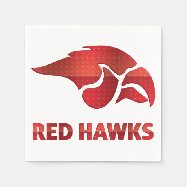 Cedar Springs Red Hawks #5 Napkin (Front)