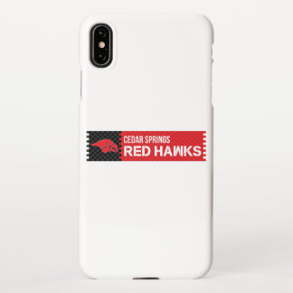 Cedar Springs Red Hawks iPhone Case