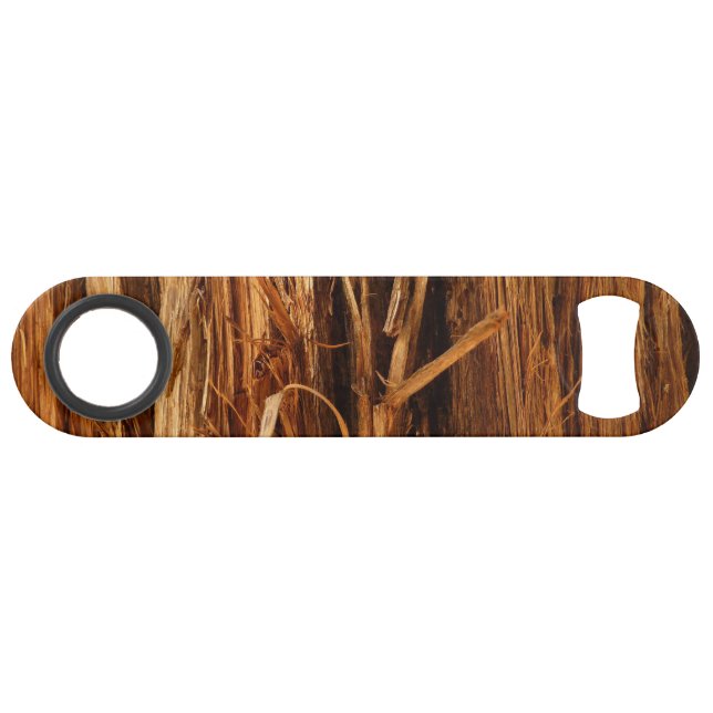 Cedar Textured Wooden Bark Look (Front (Horizontal))