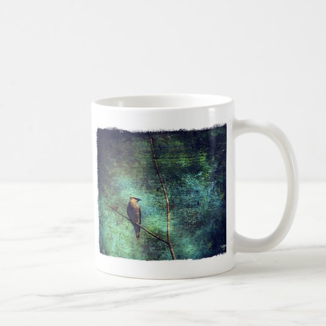 Cedar Waxwing Coffee Mug (Right)