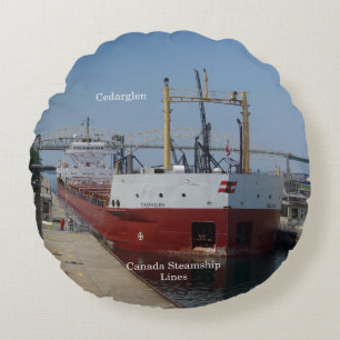 Cedarglen round pillow