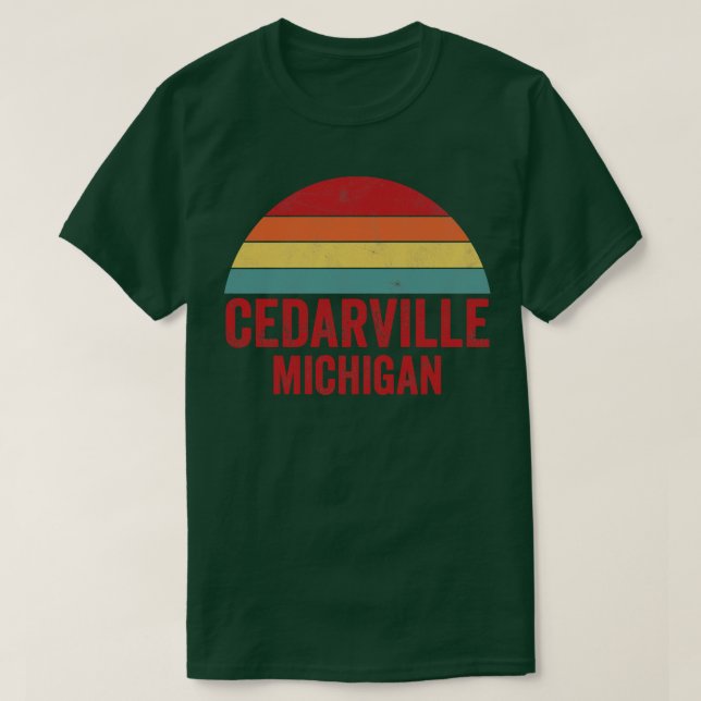 Cedarville Michigan T-Shirt (Design Front)