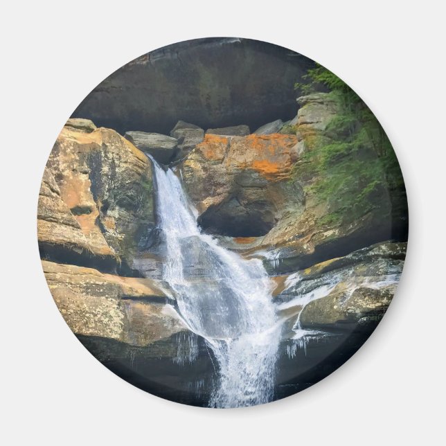 Ceder Falls, Hocking Hills Ohio Magnet (Front)