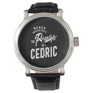Cedric Personalised Name Birthday Gift Watch