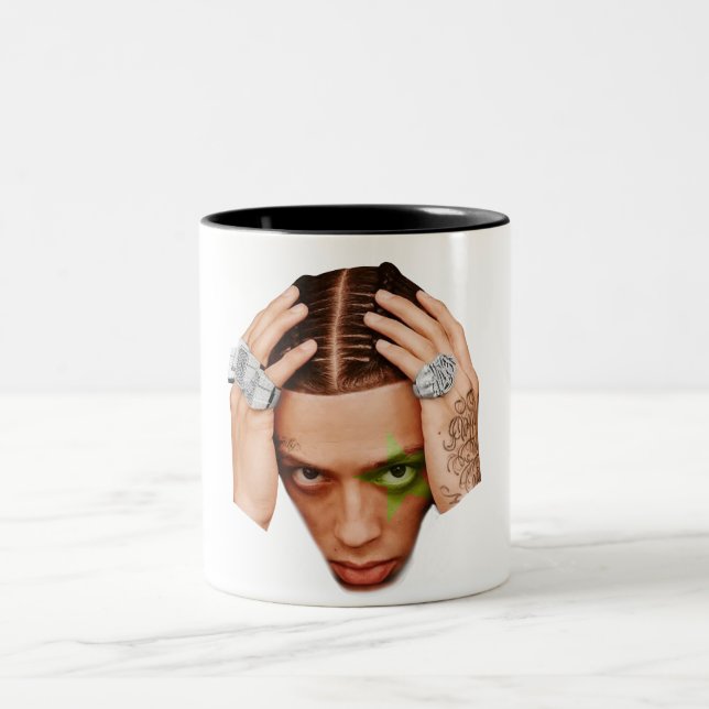 Ceentrall Ceeeee Two-Tone Coffee Mug (Center)