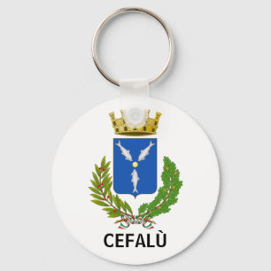 Cefalù coat of arms - Sicily Key Ring