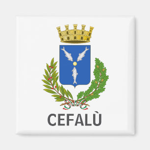 Cefalù coat of arms - Sicily Magnet