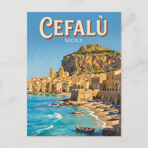 Cefalù Italy Postcard