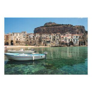 Cefalu town in Sicily Photo Print
