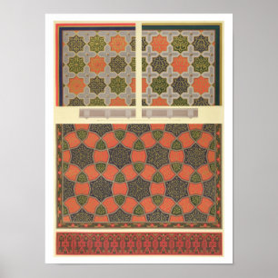 Ceiling decoration from the house of Beyt El-Tchel