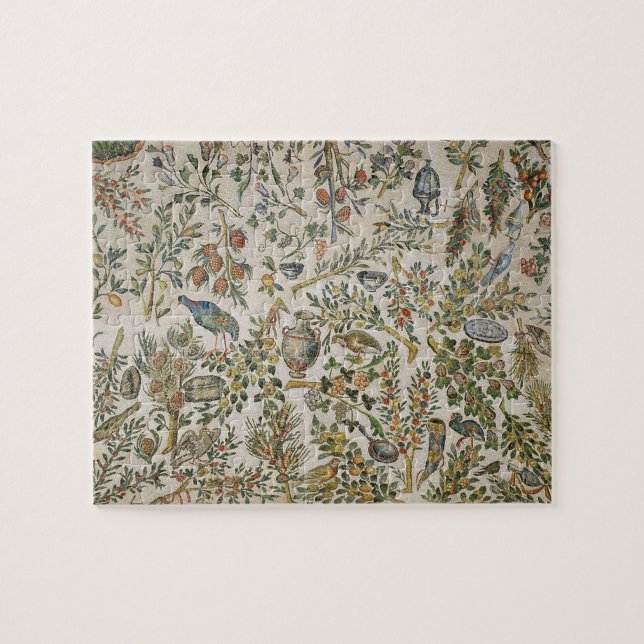 Ceiling decoration with flowers and birds (mosaic) jigsaw puzzle (Horizontal)