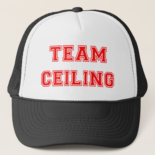 Ceiling Fan Red Trucker Hat (Front)