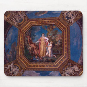 Ceiling in the Vatican in Rome, Italy Mouse Pad