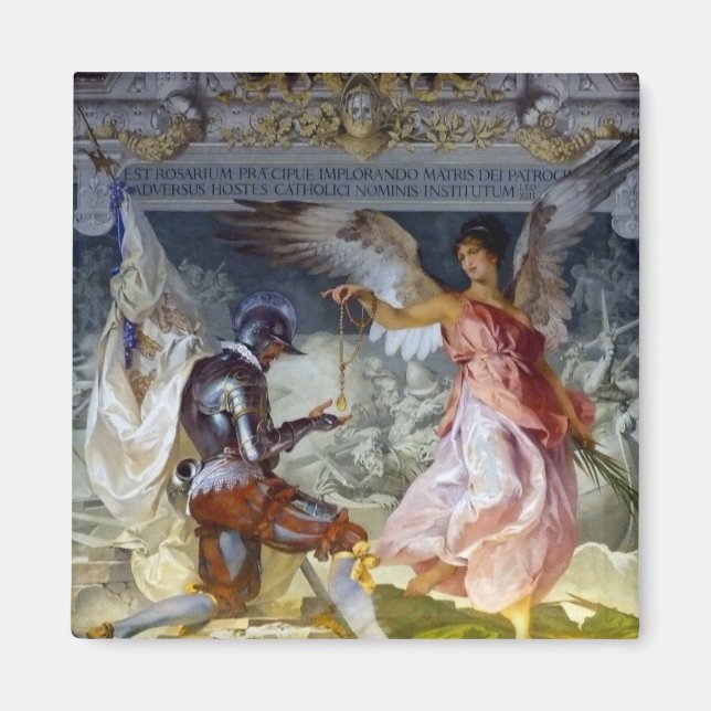 Ceiling in the Vatican Museum Magnet (Front)