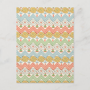 Ceiling Painting from Egyptian Tomb Postcard
