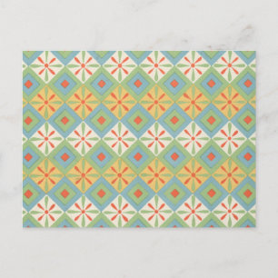 Ceiling Painting from Egyptian Tomb Postcard