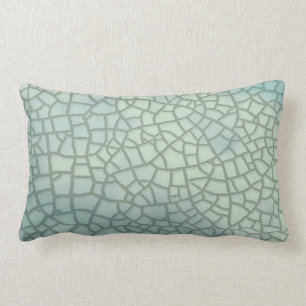 Celadon Crackle Glaze Lumbar Cushion