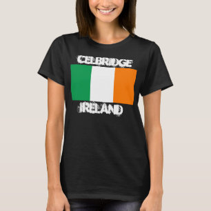 Celbridge, Ireland with Irish flag T-Shirt
