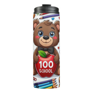 Celebrate 100 School Days Thermal Tumbler