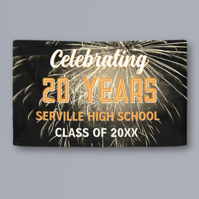 Celebrate 20 Years! Class Reunion banner (Creator Uploaded)