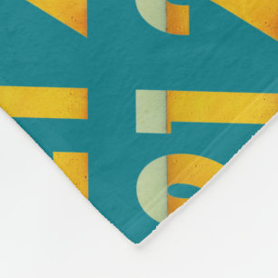 Celebrate 21st Birthday Fleece Blanket