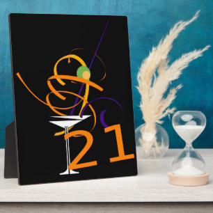 Celebrate 21ST Cocktail Plaque