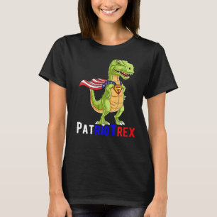 Celebrate 4th Of July America Independence Dinusau T-Shirt