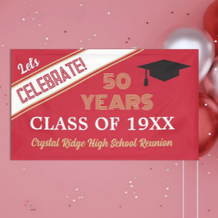 CELEBRATE! 50 year class reunion Banner