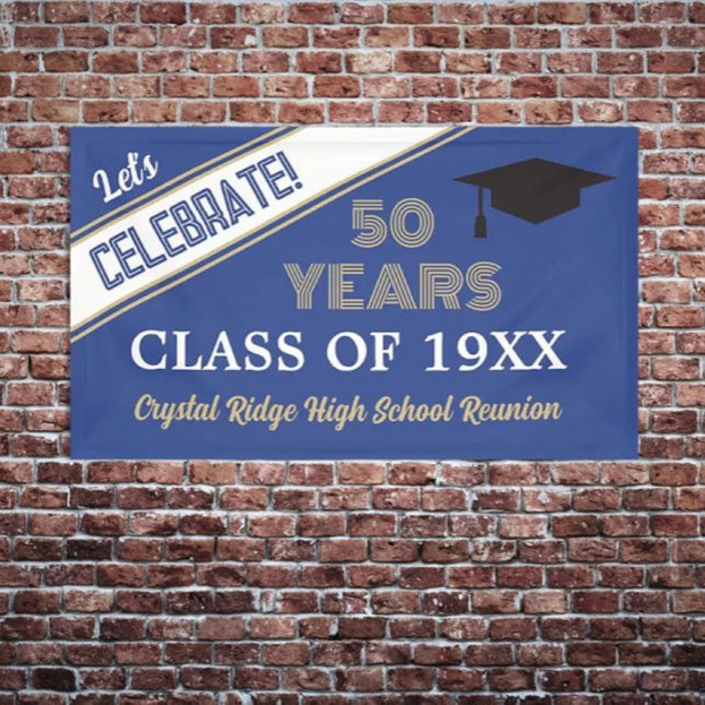 CELEBRATE! 50 year class reunion Banner (Creator Uploaded)
