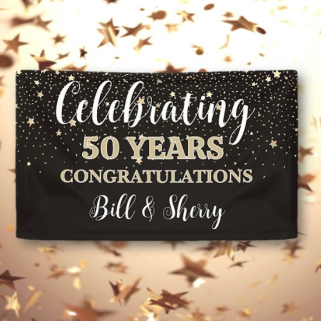 Celebrate 50 Years! CUSTOM anniversary banner (Creator Uploaded)