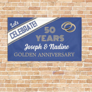 CELEBRATE! 50 yr Golden Anniversary banner