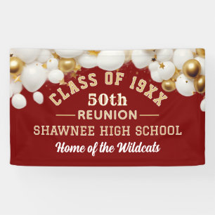 Celebrate! 50th Class Reunion Party banner