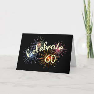 Celebrate a 60th Anniversary Card