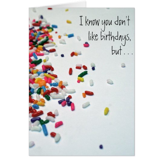 Celebrate a little! notecard