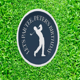 Celebrate a Milestone Birthday with a Golf-Themed Paper Plate