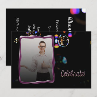 Celebrate A Promotion or Any Event Invitation