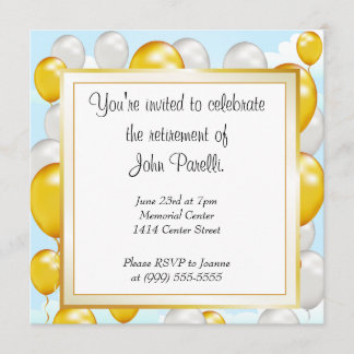 Celebrate a Retirement Invitation