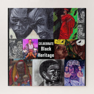 CELEBRATE AFRICAN AMERICAN HERITAGE puzzle