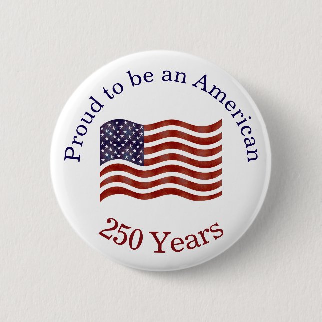 Celebrate America 250 #60 6 Cm Round Badge (Front)