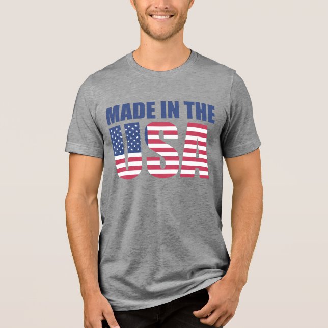 Celebrate America 250 #72 Tri-Blend Shirt (Front)